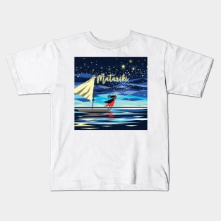 Sprinkling Stars at Matariki Kids T-Shirt